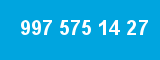 997 575 14 27 997 575 14 27
